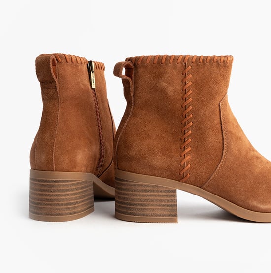 Toms Delilah Dames Enkellaarsjes Bruin - Image 5
