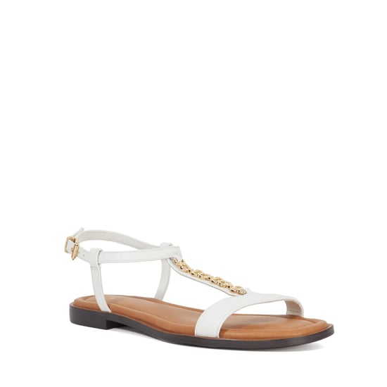 Dune Ladies Lollipops - Leather Chain Detail Open Toe Sandals - Image 1