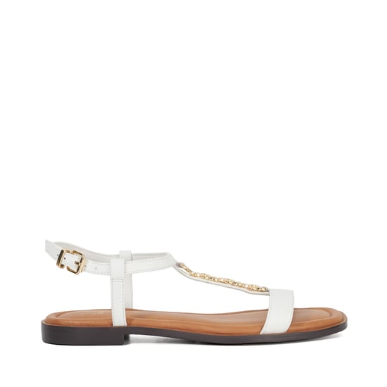 Dune Ladies Lollipops - Leather Chain Detail Open Toe Sandals - Image 2