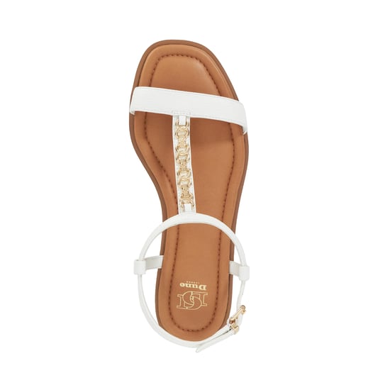 Dune Ladies Lollipops - Leather Chain Detail Open Toe Sandals - Image 4