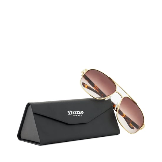 Dune Mens Oakes - Rectangular Frame Sunglasses - Image 3