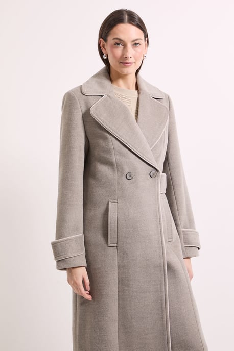 Principles by Wallis Contrast Piping Coat - Image 2