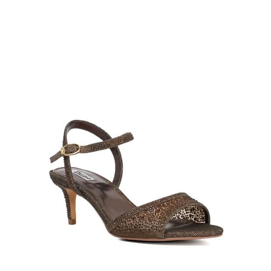 Dune Ladies Manicure - Hot Fix Mid Heel Sandals - Image 1