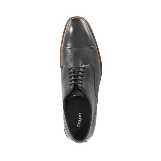 Dune Mens Stones - Leather Toe Cap Derby - Image 4