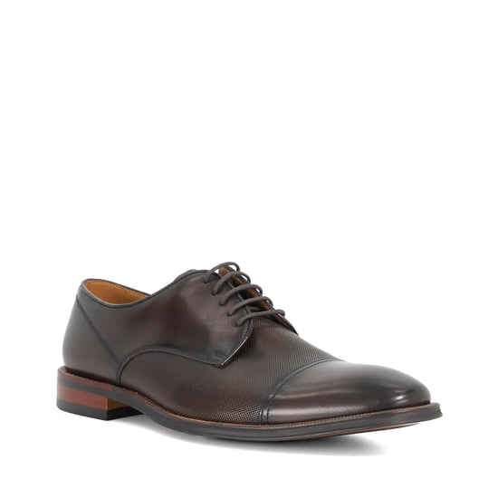 Dune Mens Stones - Leather Toe Cap Derby - Image 1