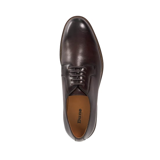 Dune Mens Siril - Leather Gibson Shoes - Image 4