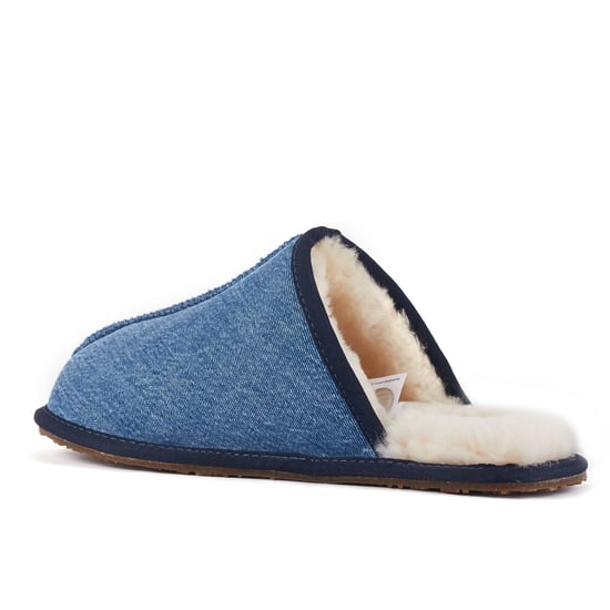Mens Closed Mule Denim Mules - Image 3