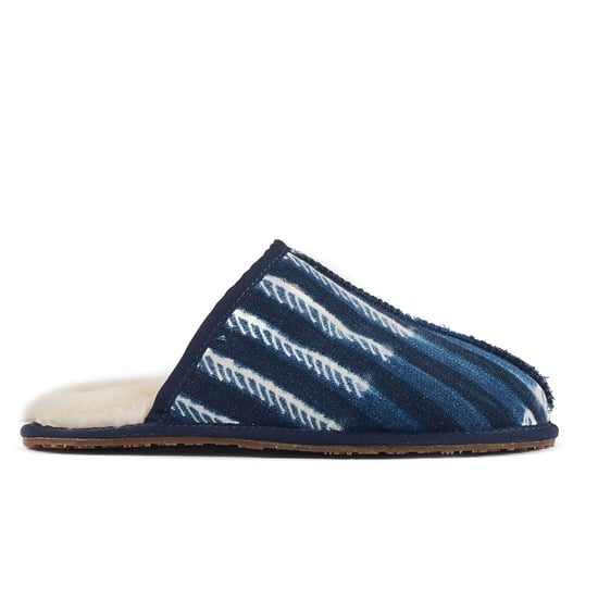 Mens Closed Mule Indigo  Mules - Image 4