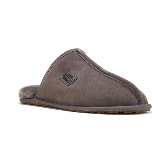 Mens Closed Mule Gray Mules - Image 2