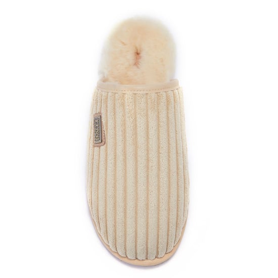 Mens Closed Mule Cord Sand Mules - Image 5