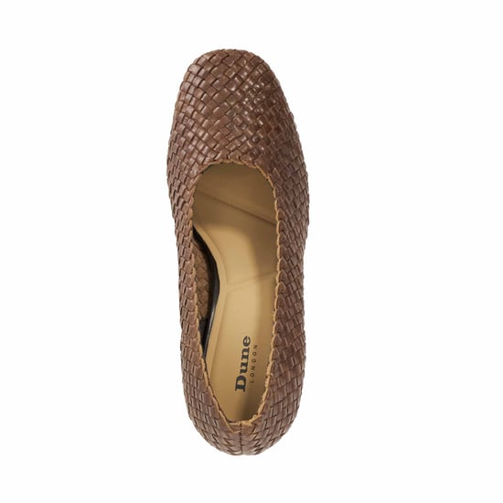 Dune Ladies Admired - Woven Leather Stiletto Heel Court Shoes - Image 4