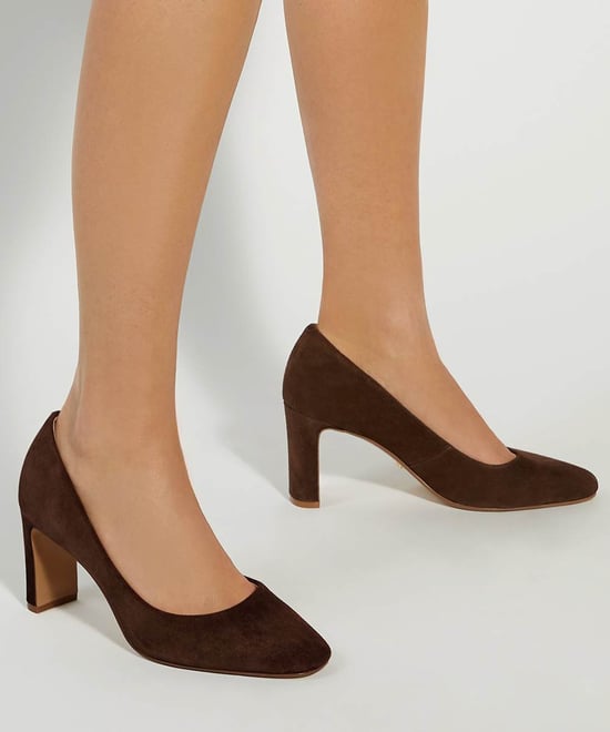 Dune Ladies Arriving - High Block Heel Court Shoes - Image 3