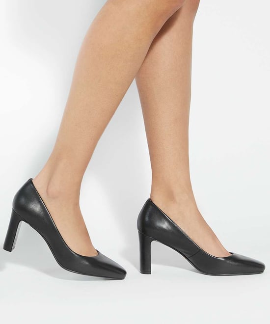 Dune Ladies Arriving - High Block Heel Court Shoes - Image 3