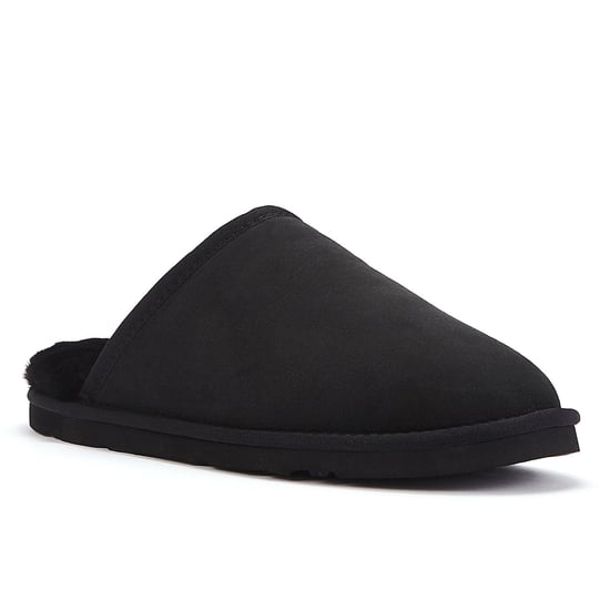 Mens Mool Black Slippers - Image 2