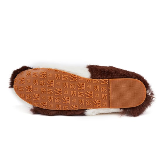 Mens Harry Slipper Wolf Moccasins - Image 4