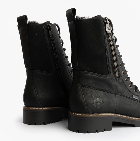 Rieker Y9151-00 Womens Boots Black - Image 5