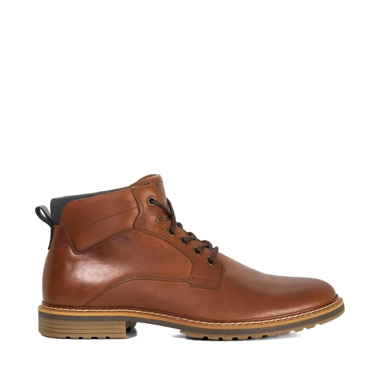 Dune Mens Simpson - Leather Lace-Up Ankle Boots - Image 2