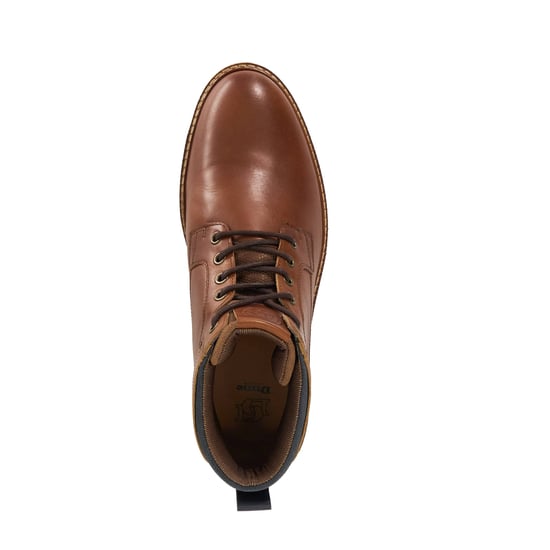 Dune Mens Simpson - Leather Lace-Up Ankle Boots - Image 3