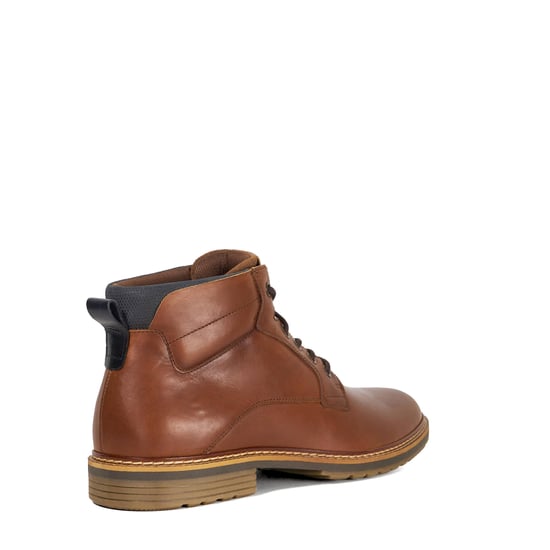Dune Mens Simpson - Leather Lace-Up Ankle Boots - Image 4