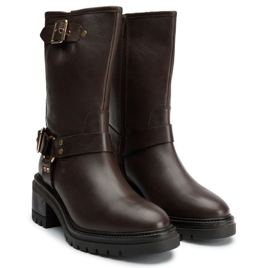 Sole Grunge Biker Boots - Image 2