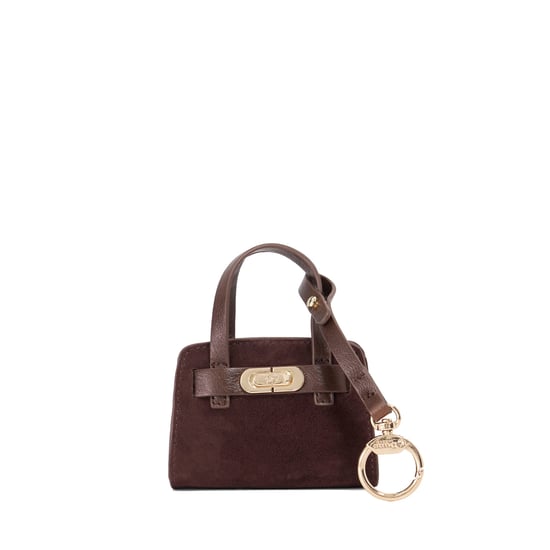 Dune Accessories Define Xs - Mini Suede Bag Charm - Image 1