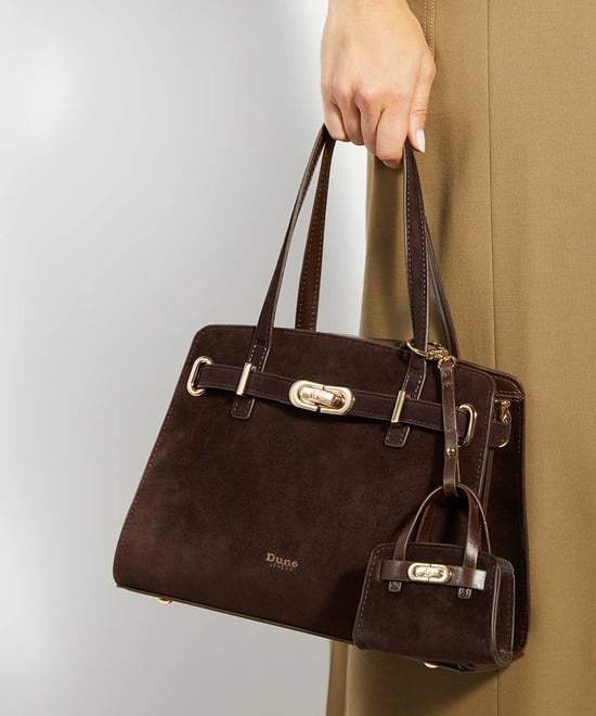 Dune Accessories Define Xs - Mini Suede Bag Charm - Image 2