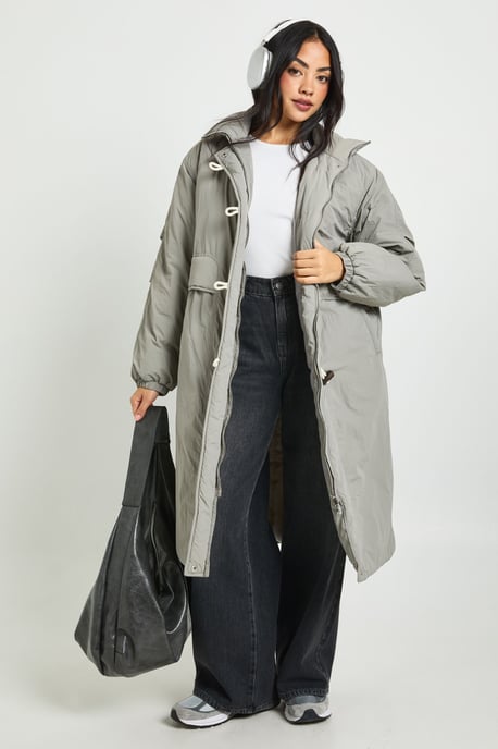 Maxi Puffer with Toggles - Image 1