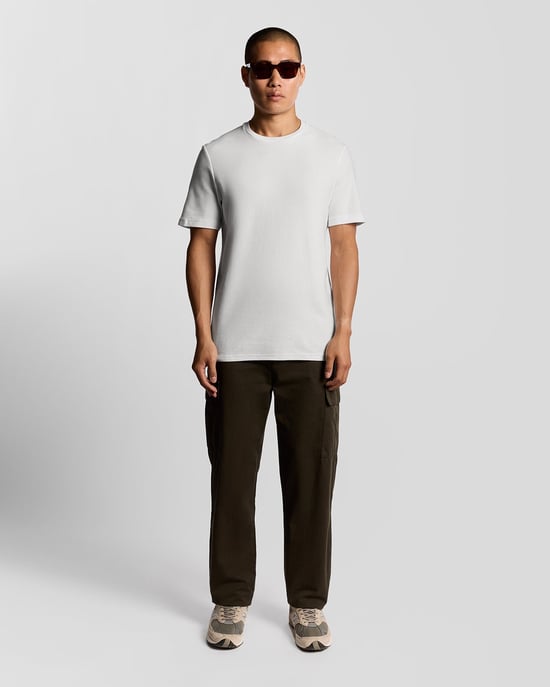 Jacquard Dobby Knit T-Shirt - Image 2