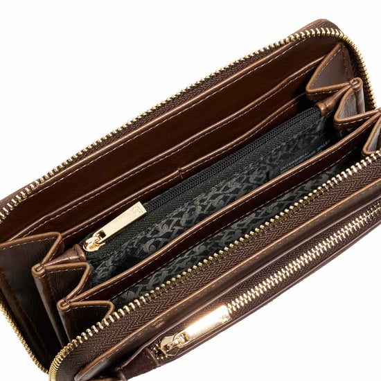 Dune Accessories Kelbey - Crossover Detail Zip Around Purse - Image 3
