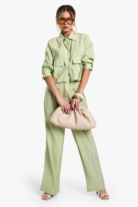 Fluid Tailored Trousers - Image 3