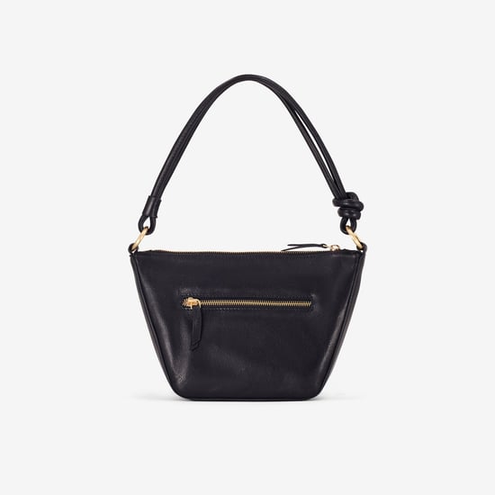 Camille Tie Black Leather Bags - Image 2