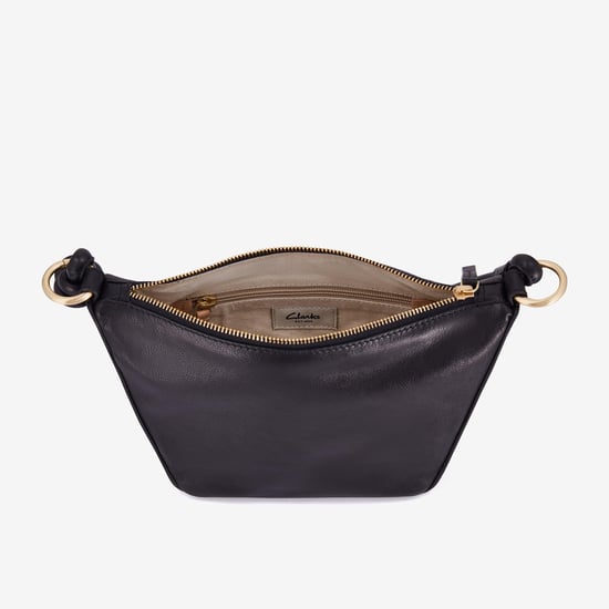 Camille Tie Black Leather Bags - Image 4