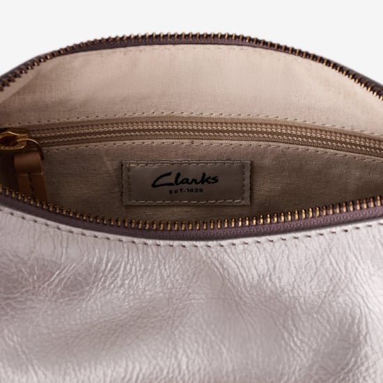Camille Tie Silver Leather Bags - Image 6