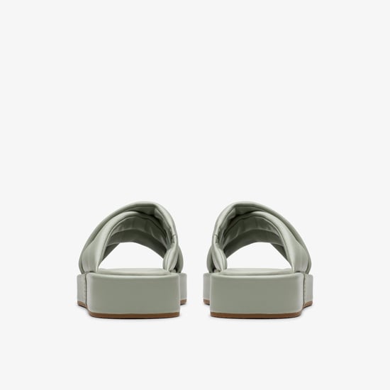 Alda Glide Light Green Lea Sandalen - Image 5