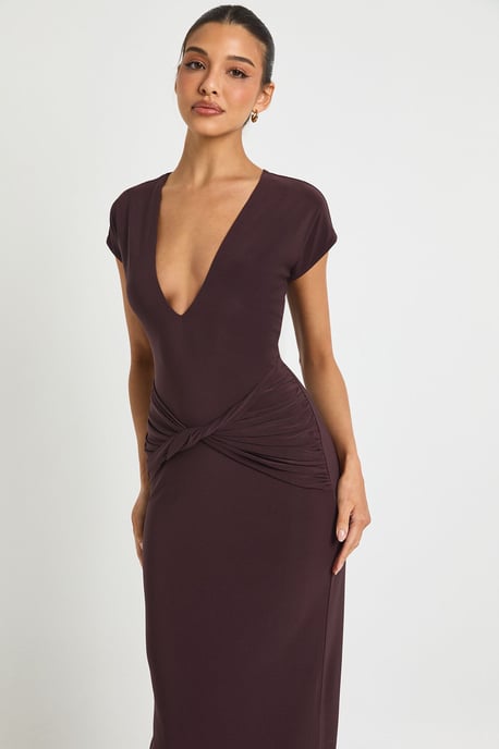 Twist Detail Maxi Dress - Image 3