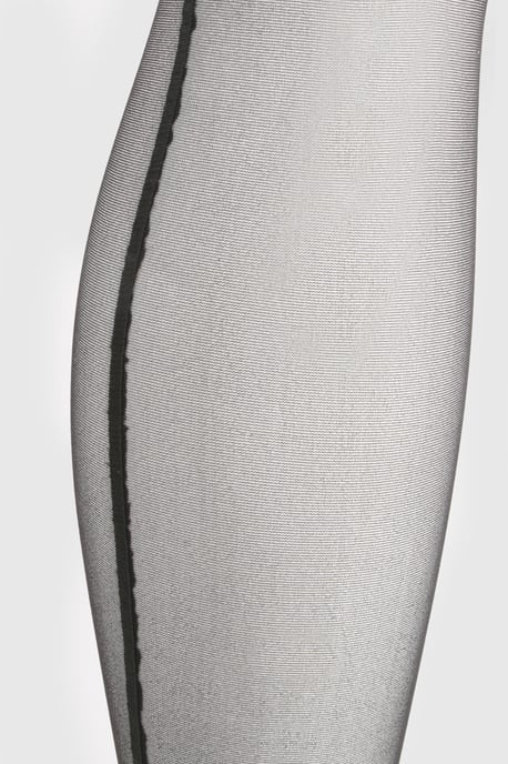 Back Seam Sheer Tights - Image 3