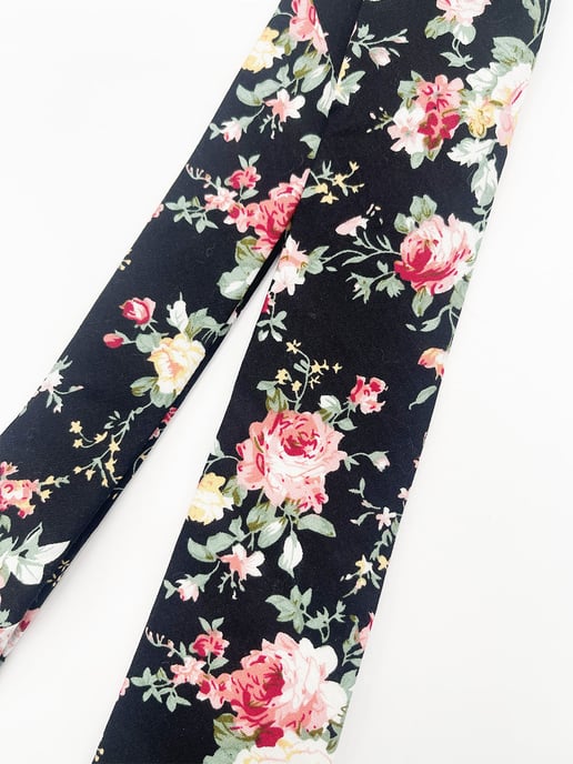 Floral Print Tie - Image 3