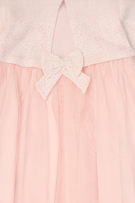Mock Cardigan Dress for Baby - Image 2