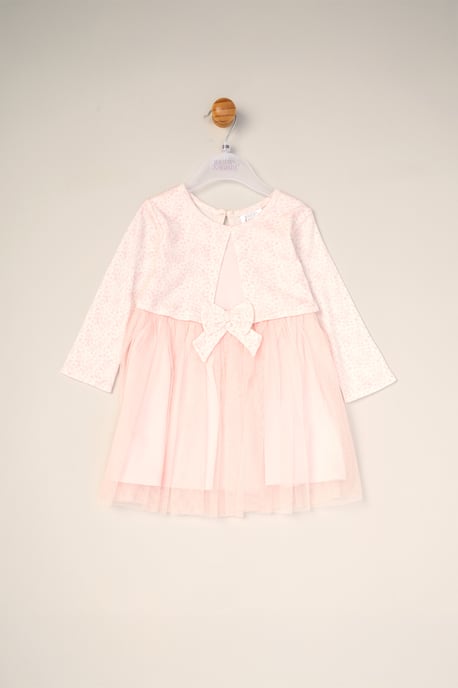 Mock Cardigan Dress for Baby - Image 3