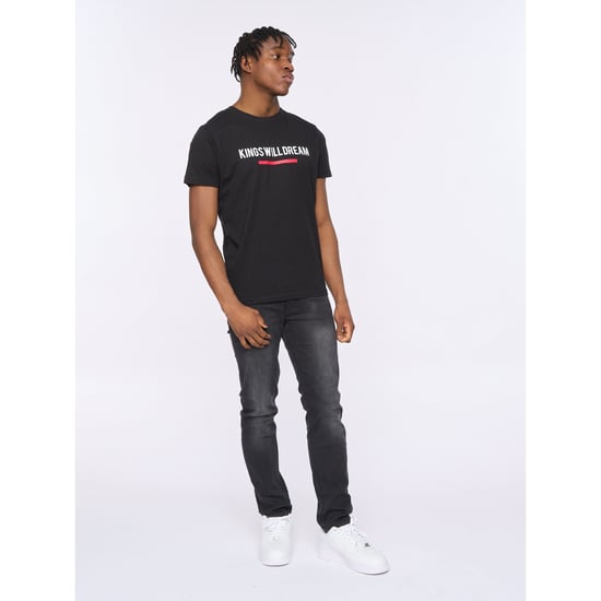 Men's Kings Will Dream Dollar Bills T-Shirt in Black - Image 2