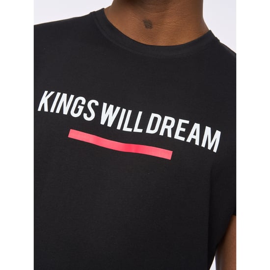 Men's Kings Will Dream Dollar Bills T-Shirt in Black - Image 4