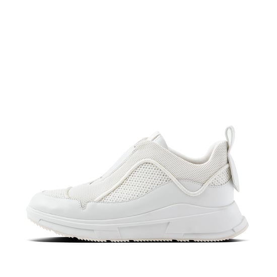 Women's Fit Flop Ammber Slip on Trainers in White - Image 1