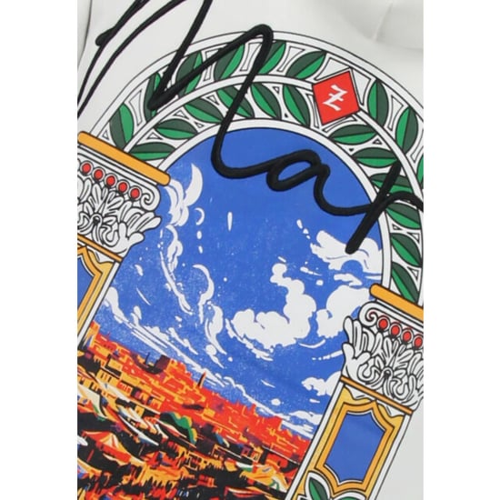 Top-Star Oversized hoodie met capuchon maroc print - Image 6