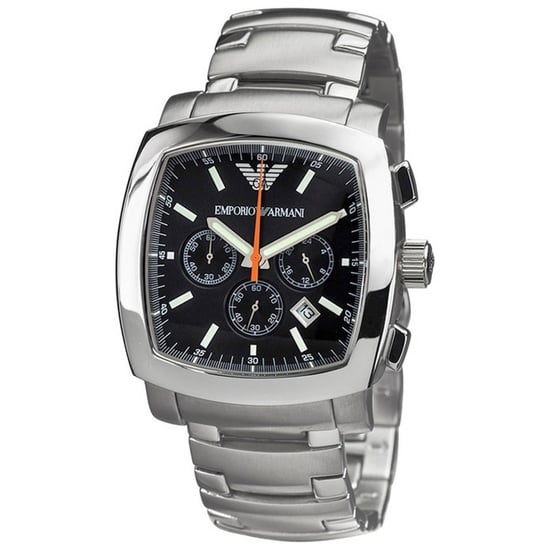 Emporio Armani Mens Watch Quartz silver - Image 1