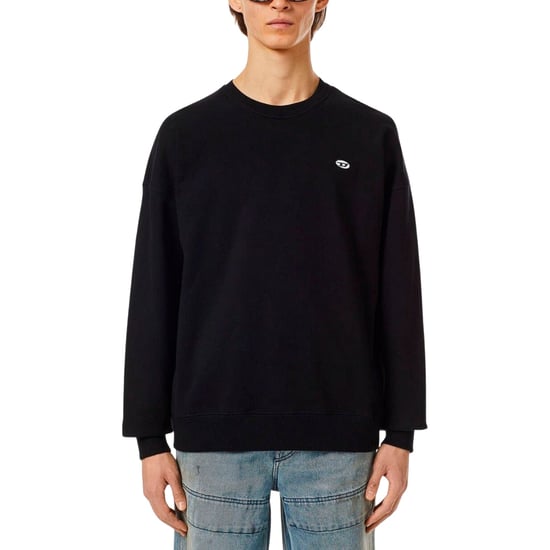 Diesel Small Logo Zwart Sweatshirt - Image 3