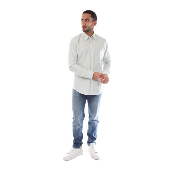 Men's Boss Relegant 6 Shirt in Blue - Image 4