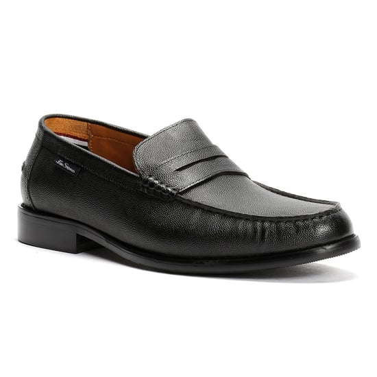 Ben Sherman Hester Läder Herrsvarta Loafers - Image 2