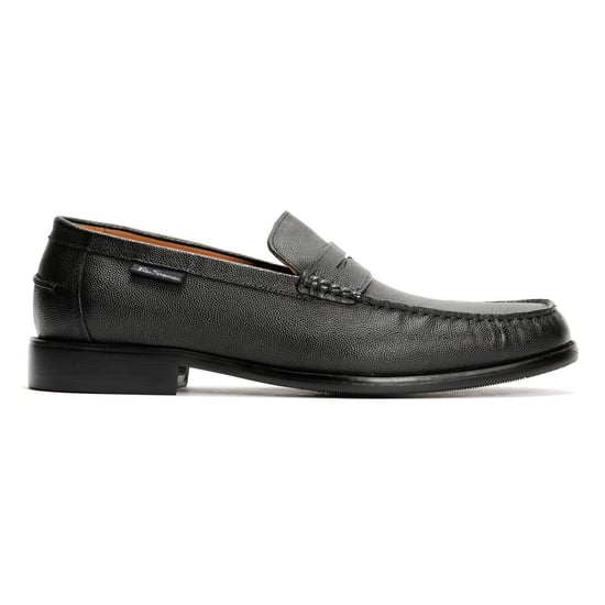 Ben Sherman Hester Läder Herrsvarta Loafers - Image 5