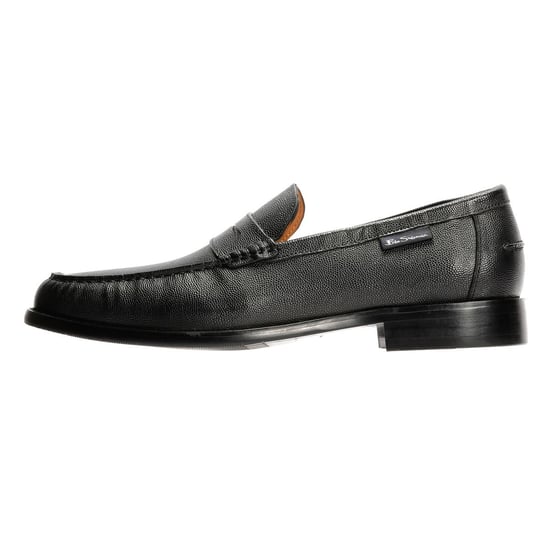 Ben Sherman Hester Läder Herrsvarta Loafers - Image 6