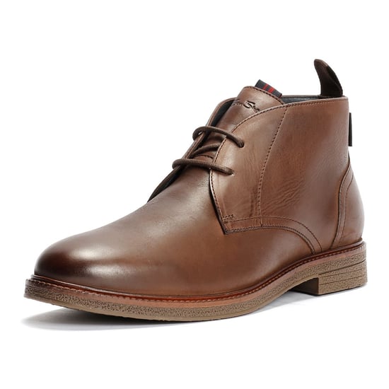 Ben Sherman Walker Chukka Leren Heren Bruine Boots - Image 3